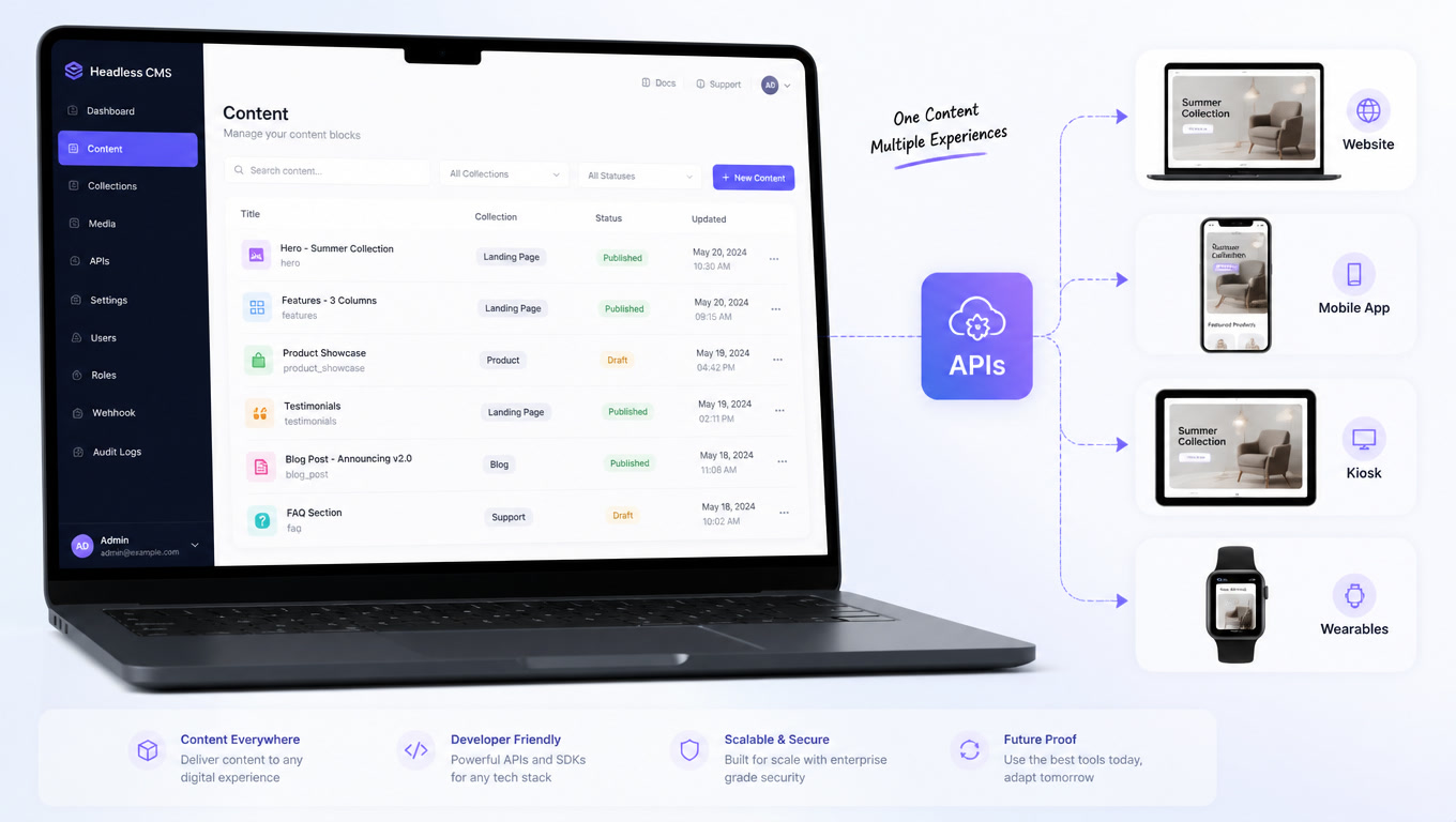 Headless CMS: Why Modern Web Development Is Going Architecture-First