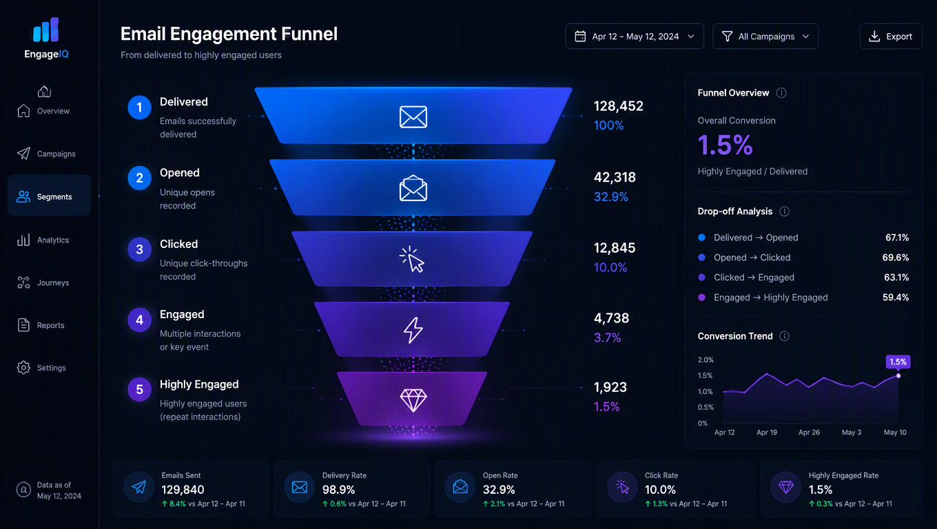 Behavioral email segmentation in B2B: the maturity curve most teams skip