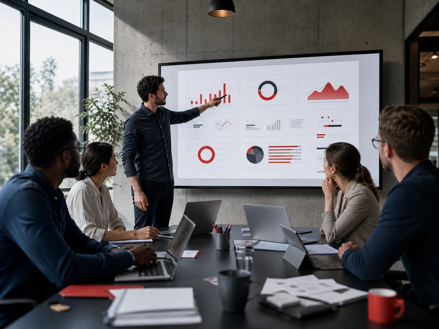 Service visual for Vibe Marketing